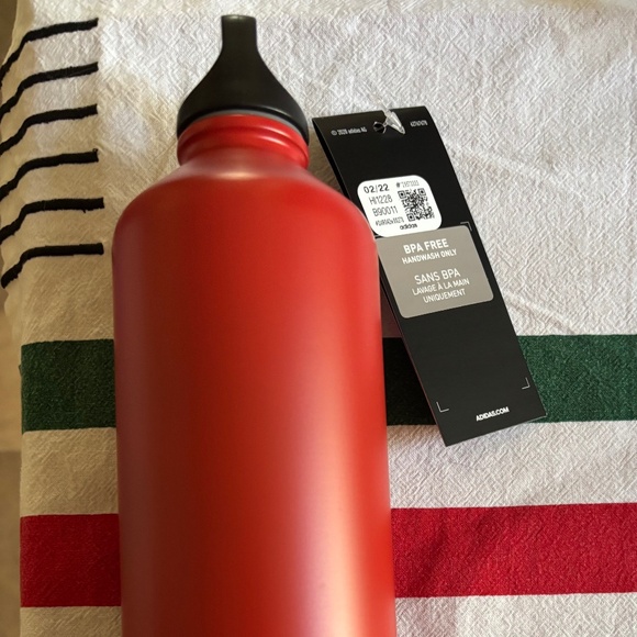 Adidas X Lego Classic Steel Metal Water Bottle AND pouch bag. NEW with TAGS. - Picture 2 of 4